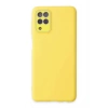 Mey İthalat® Samsung Galaxy A22 Kılıf Lansman Glass Kapak - Sarı