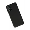 Mey İthalat® Samsung Galaxy A22 Kılıf Lansman Glass Kapak - Siyah