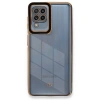 Mey İthalat® Samsung Galaxy A22 Kılıf Liva Lens Silikon - Siyah