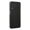 Mey İthalat® Samsung Galaxy A22 Kılıf Mega Standlı Silikon - Siyah