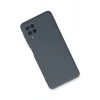 Mey İthalat®  Samsung Galaxy A22 Kılıf Nano içi Kadife Silikon - Gri