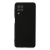 Mey İthalat®  Samsung Galaxy A22 Kılıf Nano içi Kadife Silikon - Siyah