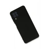 Mey İthalat®  Samsung Galaxy A22 Kılıf Nano içi Kadife Silikon - Siyah