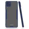 Mey İthalat®  Samsung Galaxy A22 Kılıf Platin Silikon - Lacivert