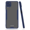 Mey İthalat®  Samsung Galaxy A22 Kılıf Platin Silikon - Lacivert