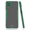 Mey İthalat®  Samsung Galaxy A22 Kılıf Platin Silikon - Yeşil
