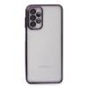 Mey İthalat®  Samsung Galaxy A23 4G Kılıf  Lensli Silikon - Mor