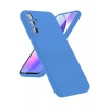 Mey İthalat®  Samsung Galaxy A24 4G Kılıf First Silikon - Mavi
