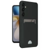 Mey İthalat®  Samsung Galaxy A26 Kılıf Kelvin Kartvizitli Silikon - Siyah