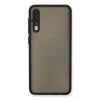 Mey İthalat®  Samsung Galaxy A30S Kılıf Montreal Silikon Kapak - Siyah