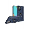 Mey İthalat® Samsung Galaxy A33 5G Kılıf Sofya Yüzüklü Silikon Kapak - Lacivert