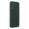 Mey İthalat®  Samsung Galaxy A35 5G Kılıf First Silikon - Koyu Yeşil