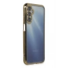 Mey İthalat®  Samsung Galaxy A35 5G Kılıf  Lensli Silikon - Gold