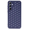 Mey İthalat® Samsung Galaxy A35 5G Kılıf Petek Silikon Kapak - Lacivert