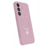 Mey İthalat®  Samsung Galaxy A35 5G Regal Magsafe Standlı Kapak - Açık Pembe