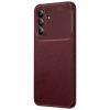 Mey İthalat®  Samsung Galaxy A36 Kılıf Auto Focus Karbon Kapak - Bordo