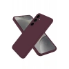Mey İthalat®  Samsung Galaxy A36 Kılıf First Silikon - Mürdüm