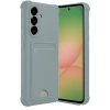 Mey İthalat®  Samsung Galaxy A36 Kılıf Kelvin Kartvizitli Silikon - Açık Yeşil