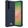 Mey İthalat®  Samsung Galaxy A36 Kılıf Kelvin Kartvizitli Silikon - Lacivert