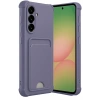 Mey İthalat®  Samsung Galaxy A36 Kılıf Kelvin Kartvizitli Silikon - Lila
