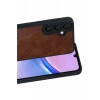 Mey İthalat® Samsung Galaxy A37 5G Aras Deri Kapak - Taba