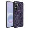 Mey İthalat® Samsung Galaxy A37 5G Bright Simli Kapak - Derin Mor