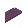 Mey İthalat®  Samsung Galaxy A37 5G First Silikon - Mürdüm