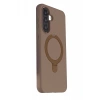 Mey İthalat®  Samsung Galaxy A37 5G Regal Magsafe Standlı Kapak - Çöl Titanyum