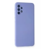 Mey İthalat®  Samsung Galaxy A52 Kılıf Nano içi Kadife Silikon - Lila