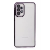 Mey İthalat®  Samsung Galaxy A53 5G Kılıf  Lensli Silikon - Mor