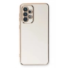 Mey İthalat®  Samsung Galaxy A53 5G Kılıf Volet Silikon - Beyaz