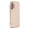 Mey İthalat®  Samsung Galaxy A53 5G Kılıf Volet Silikon - Pembe