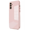 Mey İthalat®  Samsung Galaxy A55 5G Kılıf Volet Silikon - Pembe