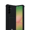 Mey İthalat®  Samsung Galaxy A56 Kılıf Kelvin Kartvizitli Silikon - Siyah