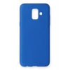 Mey İthalat®  Samsung Galaxy A6 2018 Kılıf First Silikon - Mavi