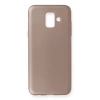 Mey İthalat®  Samsung Galaxy A6 2018 Kılıf First Silikon - Rose Gold