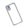 Mey İthalat® Samsung Galaxy A71 Kılıf Miami Şeffaf Silikon - Gri
