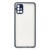 Mey İthalat®  Samsung Galaxy A71 Kılıf Montreal Silikon Kapak - Lacivert
