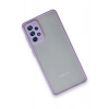 Mey İthalat®  Samsung Galaxy A72 Kılıf Montreal Silikon Kapak - Mor