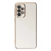 Mey İthalat®  Samsung Galaxy A73 5G Kılıf Volet Silikon - Beyaz