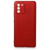 Mey İthalat®  Samsung Galaxy A91 / S10 Lite Kılıf First Silikon - Bordo