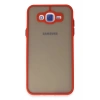 Mey İthalat®  Samsung Galaxy J7 Kılıf Montreal Silikon Kapak - Kırmızı