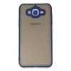 Mey İthalat®  Samsung Galaxy J7 Kılıf Montreal Silikon Kapak - Lacivert