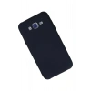 Mey İthalat®  Samsung Galaxy J7 Kılıf Nano içi Kadife Silikon - Lacivert