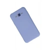 Mey İthalat®  Samsung Galaxy J7 Kılıf Nano içi Kadife Silikon - Lila