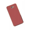 Mey İthalat®  Samsung Galaxy J7 Prime Kılıf Volet Silikon - Kırmızı