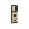 Mey İthalat®  Samsung Galaxy M14 5G Kılıf Pars Lens Yüzüklü Silikon - Gold