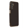 Mey İthalat®  Samsung Galaxy M14 5G Kılıf Volet Silikon - Siyah