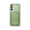 Mey İthalat®  Samsung Galaxy M15 Kılıf Kart Şeffaf Silikon - Şeffaf