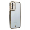 Mey İthalat® Samsung Galaxy M23 Kılıf Liva Lens Silikon - Siyah